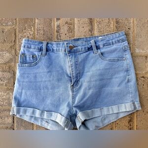 SHEIN Light Blue Denim Apparel